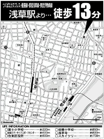 Local guide map
