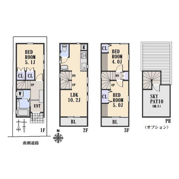 Other local. Reference Plan 59.49 sq m price 14.9 million yen