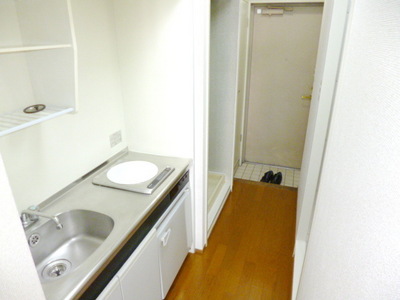 View. Washing machine in the room