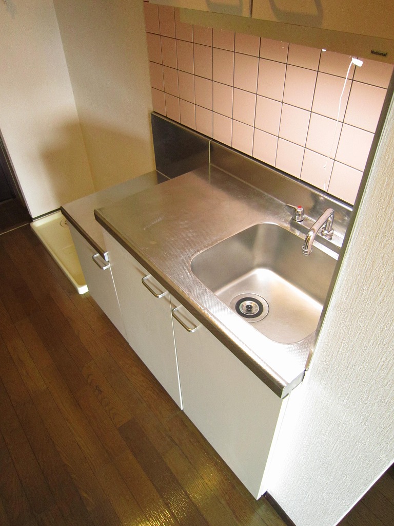 Kitchen. You can put two-burner gas stove