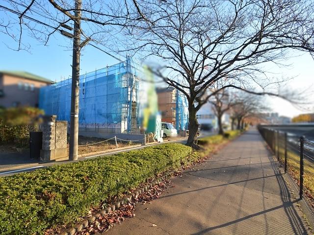 Local land photo. Tama ShiKiyoshikeoka 1-chome local landscape 13 / 11 / 30 shooting