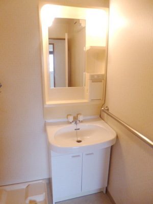 Washroom. Independent wash basin