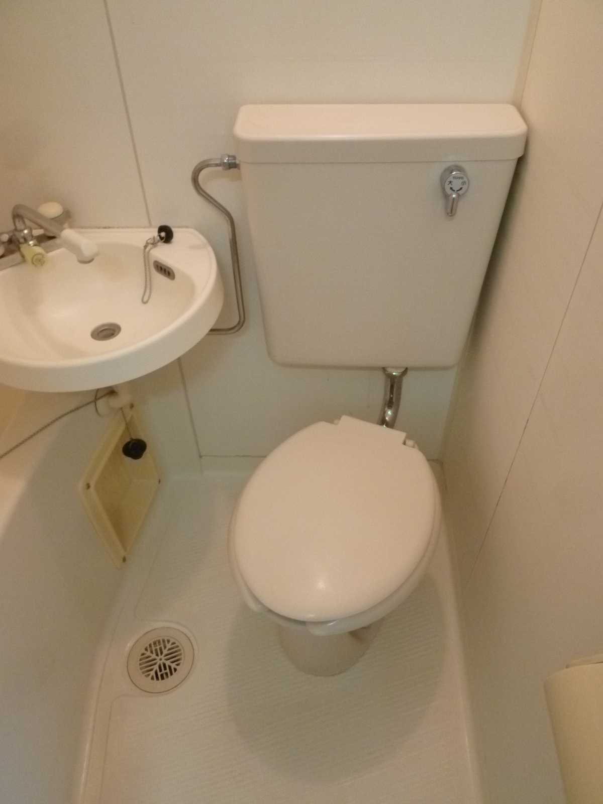 Toilet. There is no in another bus toilet.