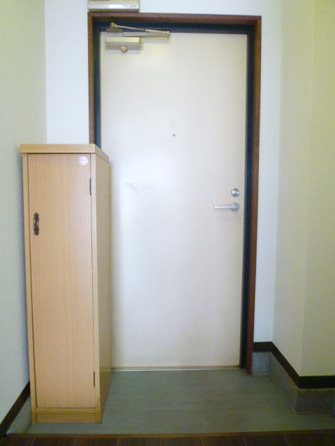 Entrance. It is the entrance space with a shoe box