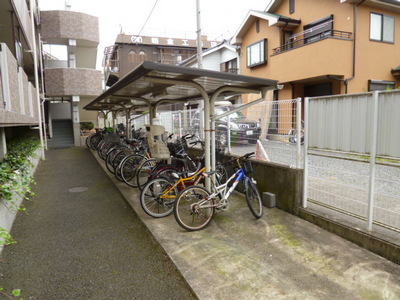 Other common areas. ☆ Spread of Covered bicycle parking ☆