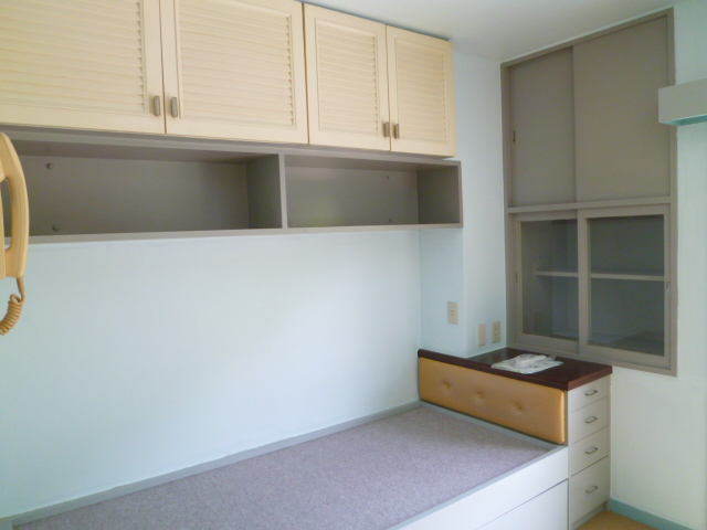 Living and room. Equipped with a bed