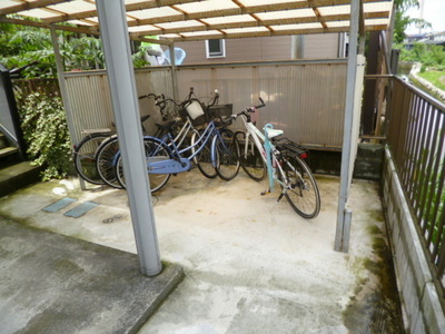 Other common areas. Bicycle-parking space
