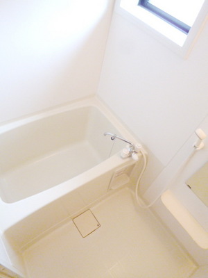 Bath. Clean bathroom with a window