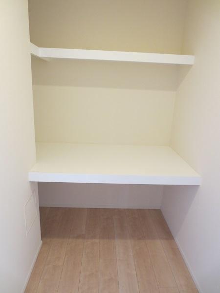 Receipt. Pillow is a shelf with storage.