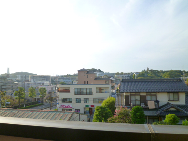 View. Is the view from the balcony. Is the sunshine of the sun is comfortable