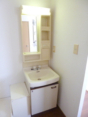 Washroom. Independent wash basin