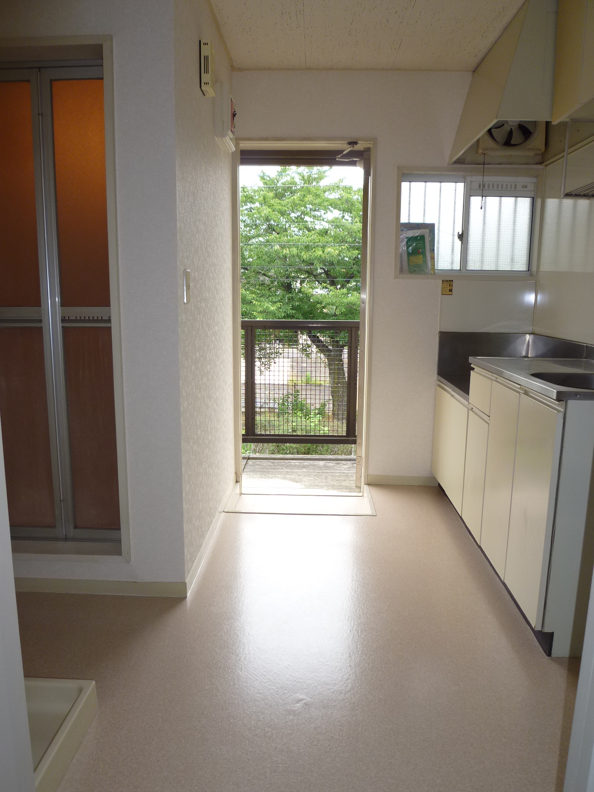 Entrance. Overlooking the entrance from the living room. 