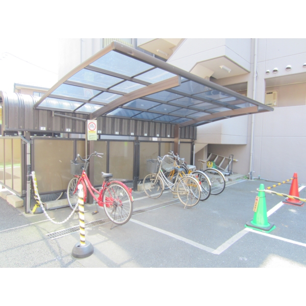 Other common areas. It is located in a private parking lot in front building. I am happy with roof.