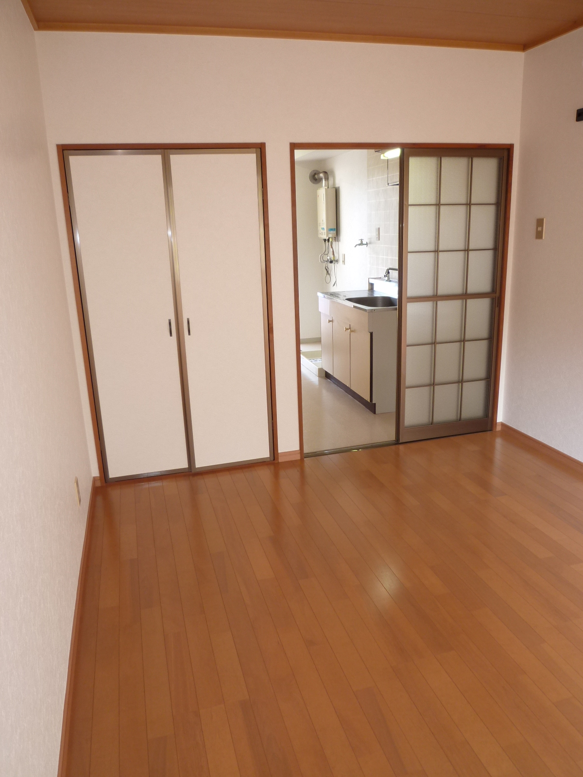 Other room space. Overlooking the kitchen from the living room