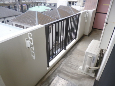 Balcony. Spacious balcony