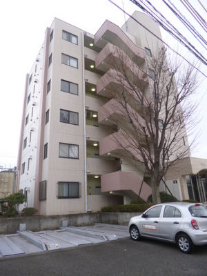 Building appearance. River calm environment