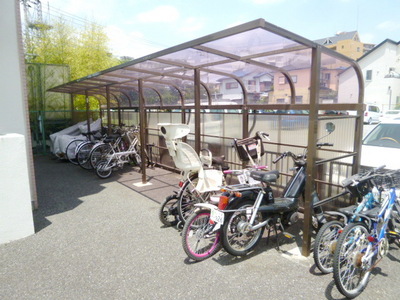 Other common areas. Covered parking lot