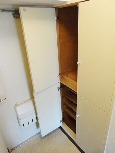 Entrance. It is a shoebox