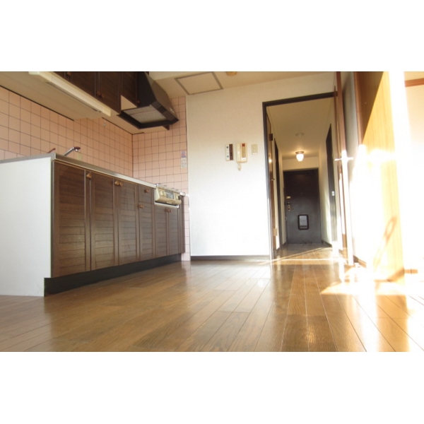 Living and room. dining kitchen.