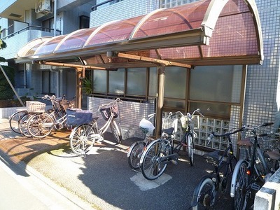 Other common areas. Covered parking lot