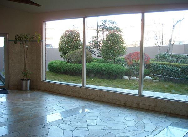 Entrance. Common areas