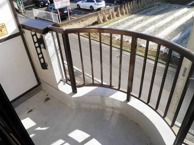 Balcony. Spread of balcony