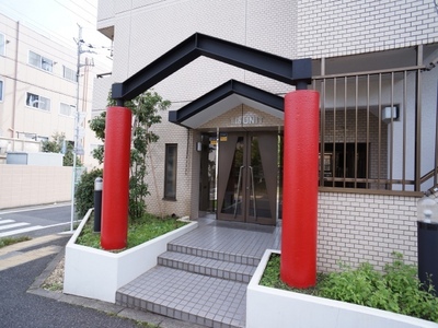 Entrance. Fashionable entrance! 