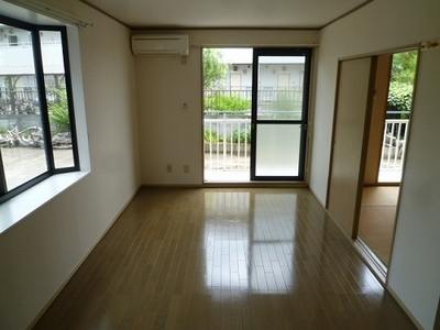 Living and room. Bright living