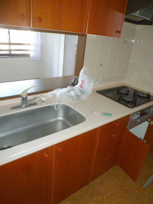 Kitchen.  ☆ System Kitchen 3-neck ☆ 