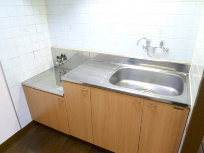 Kitchen. Gas stove installation Allowed Kitchen