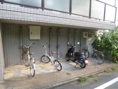 Other common areas. Covered parking lot