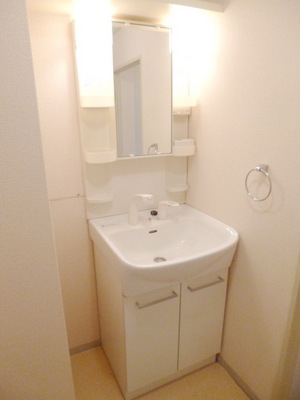 Washroom. Independent wash basin