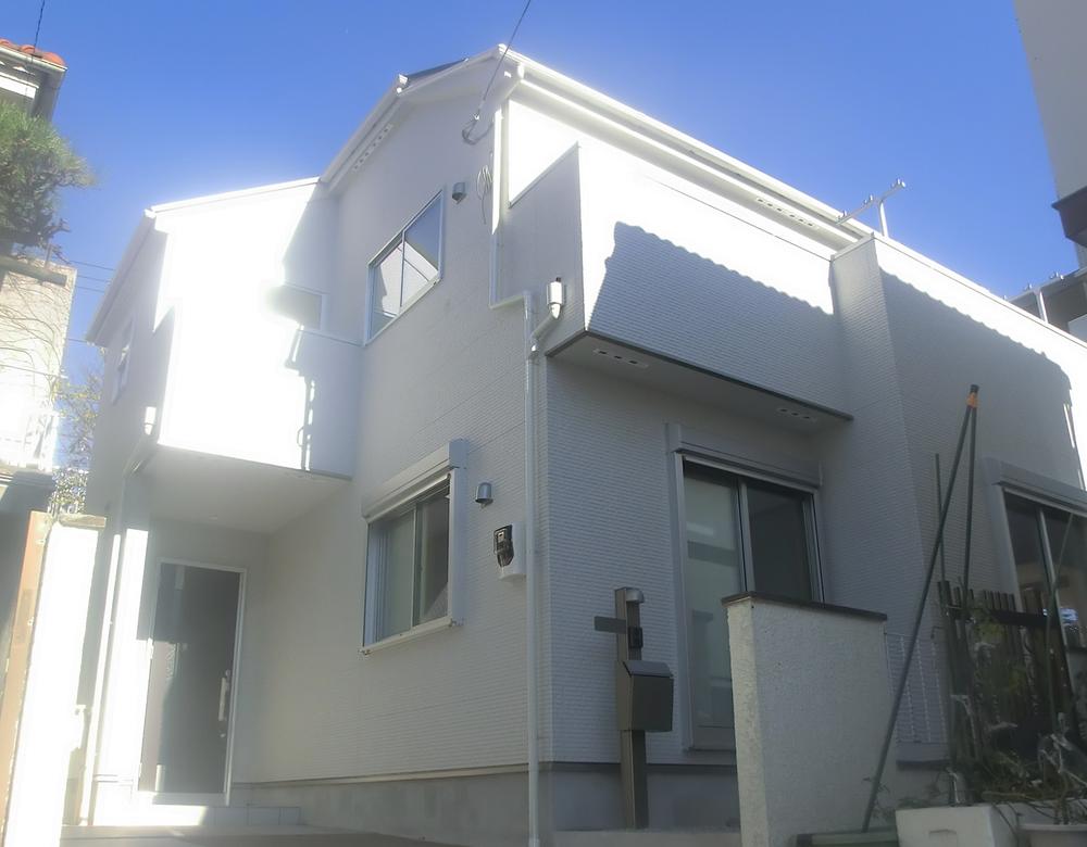 Local appearance photo. Bright appearance in which the white base