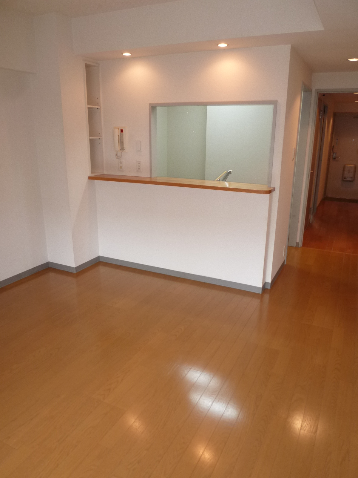 Living and room. Southern Living counter kitchen!