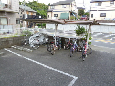 Other common areas. Covered parking lot