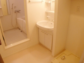 Washroom. Convenient independent basin