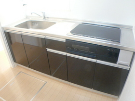 Kitchen. IH3 neck is with a stove