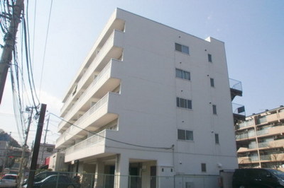 Building appearance. Day is good