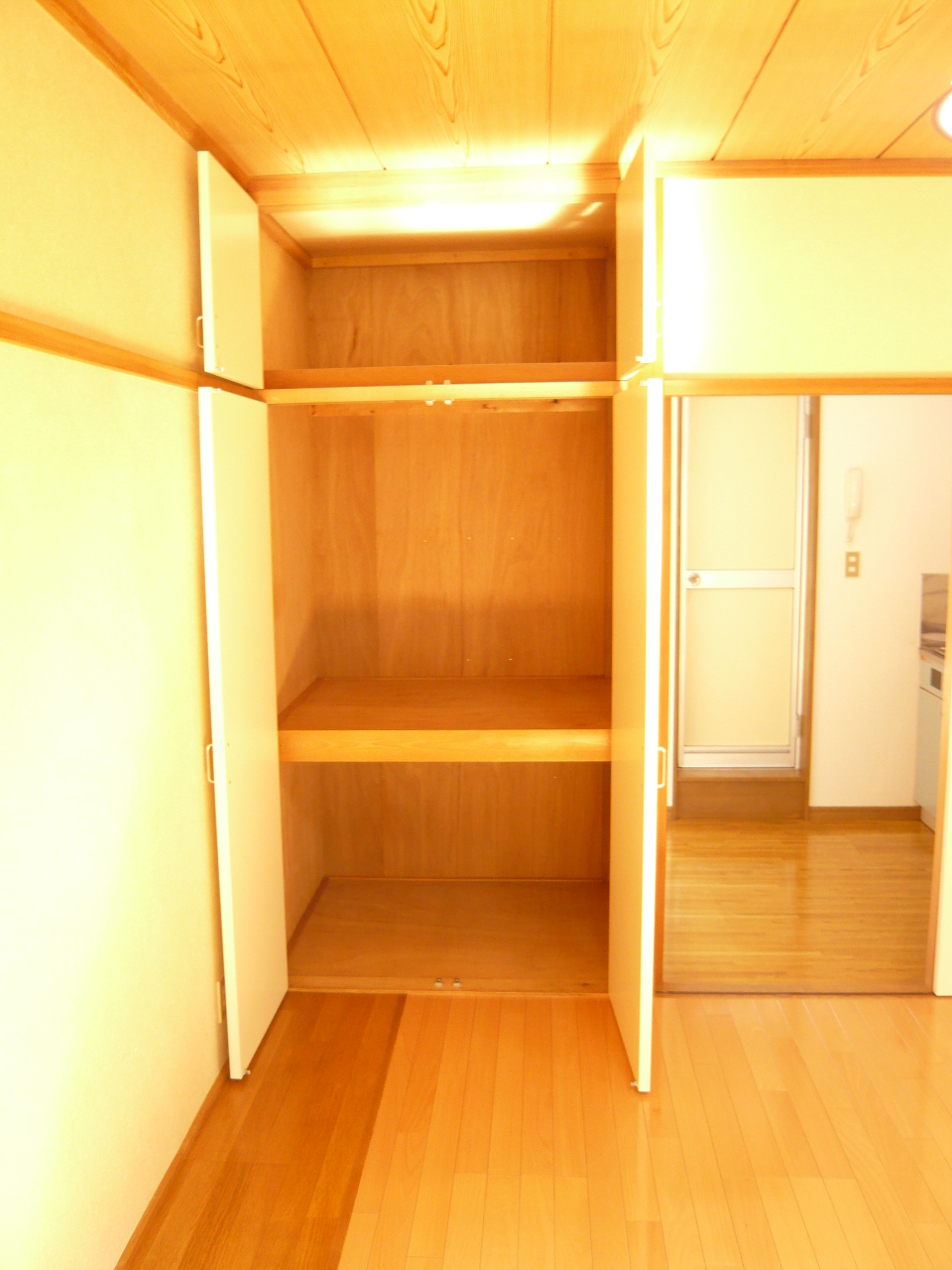 Receipt. There is a large storage