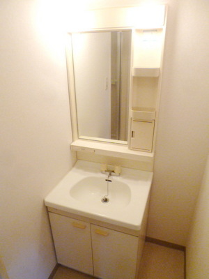 Washroom. Independent wash basin