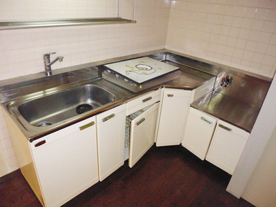 Kitchen. L-shaped kitchen