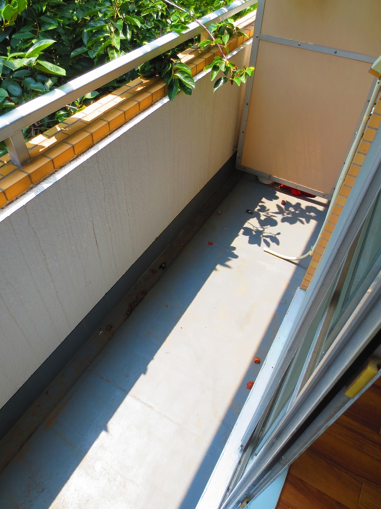 Balcony. The opening will be the bright rooms in the spread ☆