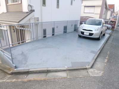 Parking lot. Is parking