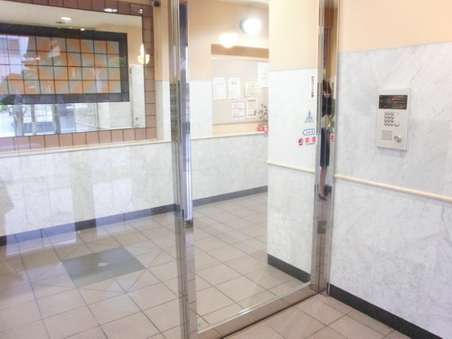 Security. Entrance is.