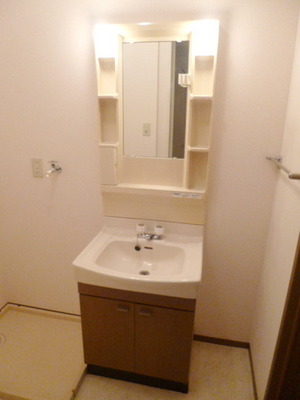 Washroom. Happy independence washbasin