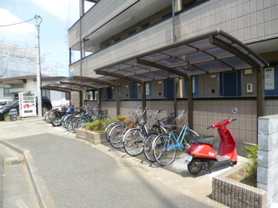 Other common areas. Covered parking lot