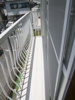 Balcony. Sunny balcony