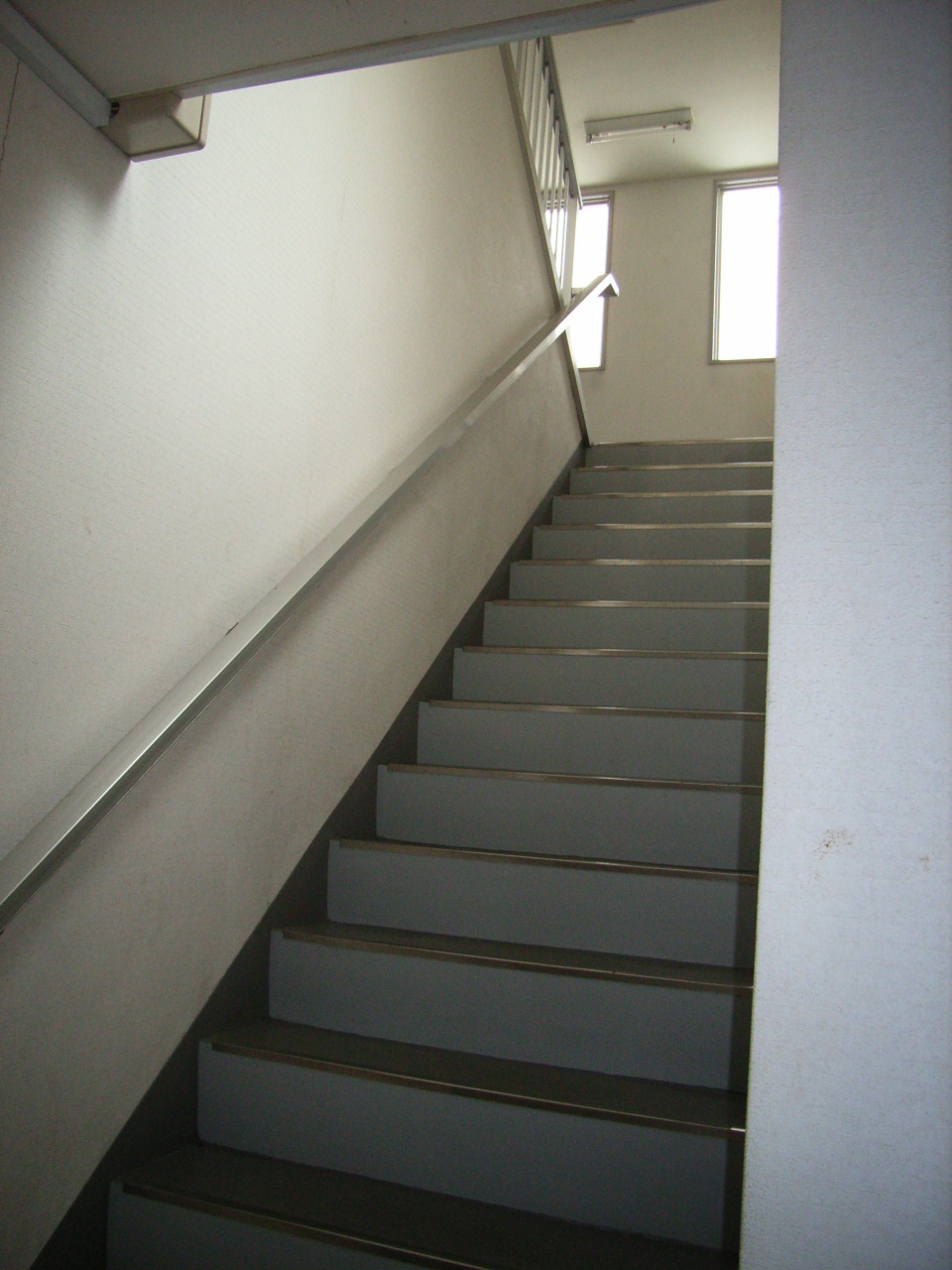 lobby. Shared stairs