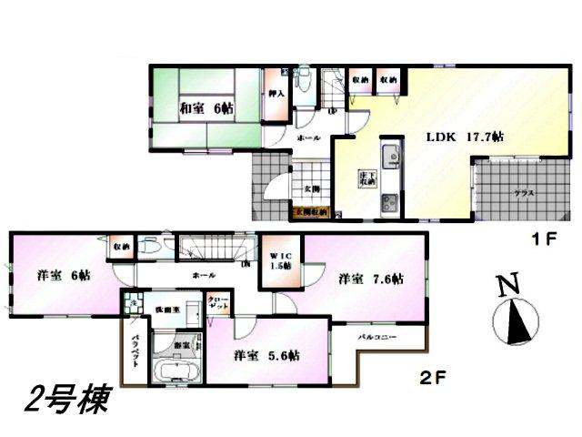 Floor plan. 46,300,000 yen, 4LDK, Land area 138.04 sq m , Building area 102.88 sq m
