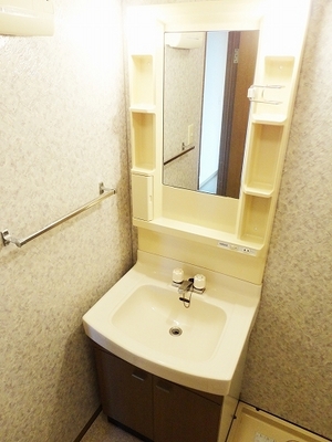 Washroom. Independence is a wash basin